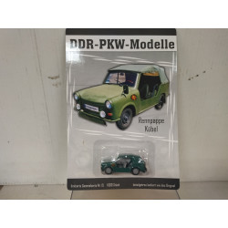 RENNPPAPE KUBEL GREEN DDR-PKW-MODELLE 1:64 GRELL