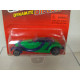 STREET WHEELS DINAMITE DIE CAST CABRIOLET GREEN/BLUE apx 1:64 RACING CHAMPIONS