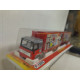 CAMION/TRUCK EURO TRUCK RED + TRAILER 1:100/1:87 apx 1:64 POLISTIL