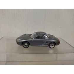 PORSCHE BOXSTER CABRIOLET GREY apx 1:64 POLISTIL (REALTOY)