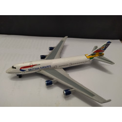 BOEING 747 BRITISH AIRWAYS Long 12cm apx 1:400 DIECAST NO BOX