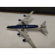 BOEING 747 BRITISH AIRWAYS Long 12cm apx 1:400 DIECAST NO BOX