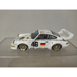 PORSCHE 911 TURBO S LM GT 1993 24 H LE MANS W.RORHL 1:43 SPARK NO BOX