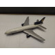 LOCKHEED L-1011 TRISTAR CALEDONIAN Long 11cm /apx 1:400 DIECAST NO BOX