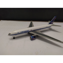 BOEING 777-200 AEROFLOT Long 13 cm /apx 1:400 DIECAST NO BOX