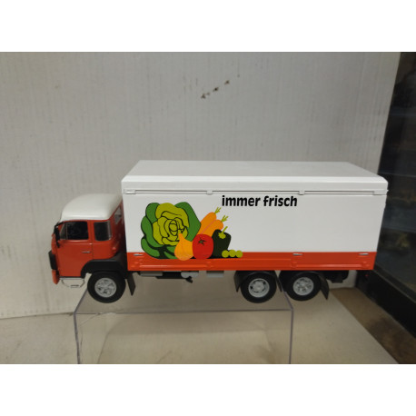 SAURER D330 FRIGORIFICO IMMER FRISCH 1:43 ALTAYA IXO NO BOX/DEFECT NO RETRO