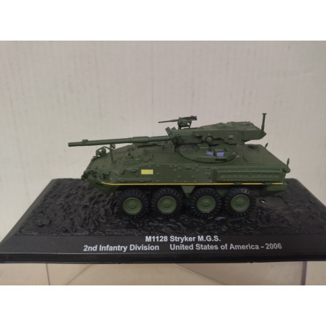 M1128 STRYKER MGS 2006 2nd INF DIV US ARMY 1:72 ALTAYA IXO