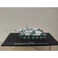 SU-122 1945 1443rd SELF-PROPELLED ART REG EAST. FRONT USSR URSS WW 2 1:72 ALTAYA IXO