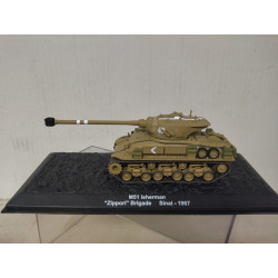 M51 SHERMAN 1967 ZIPPORI BRIGADE ISRAEL SINAI 1:72 ALTAYA IXO