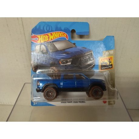 RAM 1500 REBEL 2020 BLUE 8/10 BAJA BLAZERS 1:64 HOT WHEELS