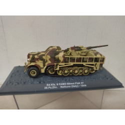 Sd.kfz.9 FAMO 18t 88mm FLAK 37 1944 26 Pz Div NETTUNA WW 2 1:72 ALTAYA IXO