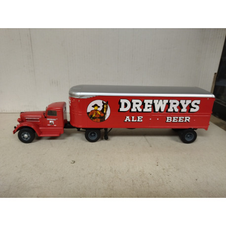 FEDERAL 45M 1947 DREWRYS BEER AMERICAN TRUCK 1:43 ALTAYA IXO