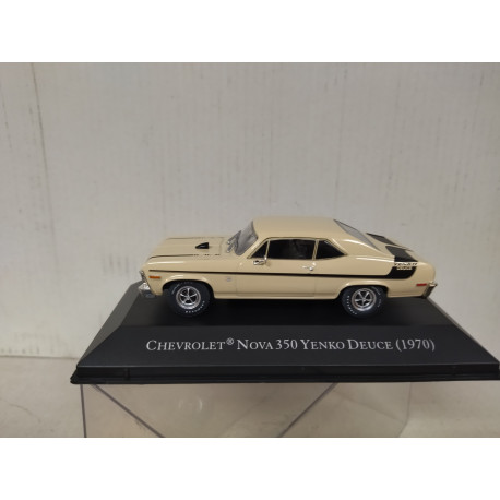 CHEVROLET NOVA 1970 350 YENKO DEUCE AMERICAN CARS 1:43 ALTAYA IXO