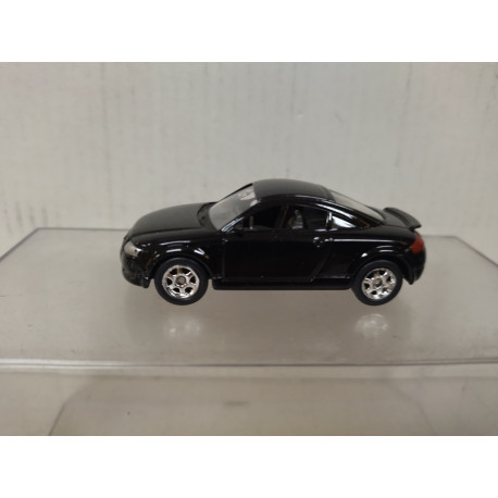 AUDI TT COUPE BLACK 1:60/apx 1:64 WELLY BOX BLUE