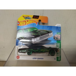 LAYIN´LOWRIDER GREEN 3/5 REVERSE RAKE 1:64 HOT WHEELS