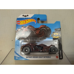 BATMAN ARKHAM KNIGHT BATMOBILE RED 1/5 BATMAN 1:64 HOT WHEELS