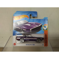 SHELBY GT-500 1969 CONVERTIBLE PURPLE 9/10 MUSCLE MANIA 1:64 HOT WHEELS