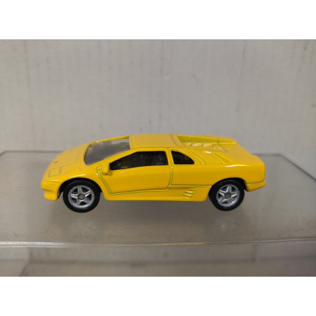 LAMBORGHINI DIABLO YELLOW 1:60/apx 1:64 WELLY BOX BLUE