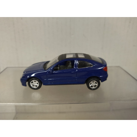 MERCEDES-BENZ C-CLASS SPORTS COUPE BLUE 1:60/apx 1:64 WELLY GIOCCHI PREZIOSO