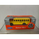 SCHOOL BUS YELLOW /apx 1:64 WELLY BOX RED/GREY