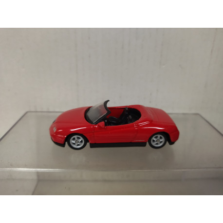 ALFA ROMEO SPIDER RED 1:60 /apx 1:64 WELLY BOX RED/GREY