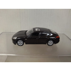 PORSCHE PANAMERA S BLACK 1:60 /apx 1:64 WELLY BOX RED/GREY