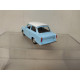 TRABANT BLUE/WHITE 1:60/apx 1:64 WELLY BOX GREEN/GREY