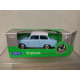 TRABANT BLUE/WHITE 1:60/apx 1:64 WELLY BOX GREEN/GREY