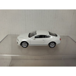 BENTLEY CONTINENTAL WHITE 1:60/apx 1:64 WELLY BOX GREEN/GREY