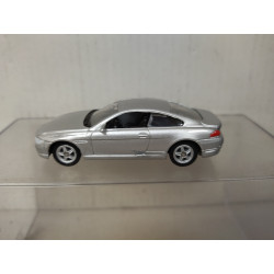 BMW E63/64 Ci SILVER 1:60/apx 1:64 WELLY BOX GREEN/GREY