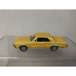 PONTIAC GTO 1965 YELLOW 1:60/apx 1:64 WELLY BOX GREEN/GREY