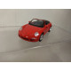 PORSCHE 911 (997) CARRERA S CABRIOLET RED 1:60/apx 1:64 WELLY BOX GREEN/GREY