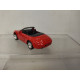 PORSCHE 911 (997) CARRERA S CABRIOLET RED 1:60/apx 1:64 WELLY BOX GREEN/GREY