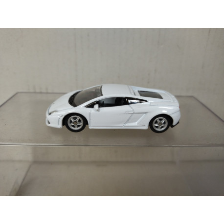 LAMBORGHINI GALLARDO LP 560-4 WHITE 1:60/apx 1:64 WELLY BOX GREEN/GREY