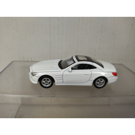 MERCEDES-BENZ SL500 WHITE 1:60/apx 1:64 WELLY SUPER9