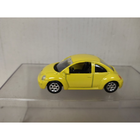 VOLKSWAGEN NEW BEETLE YELLOW 1:60/apx 1:64 WELLY SUPER9