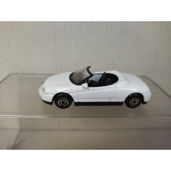 ALFA ROMEO SPIDER WHITE 1:60/apx 1:64 WELLY BOX GREY