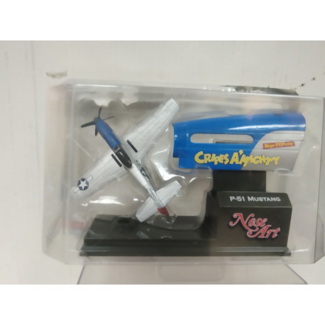 NORTH AMERICAN P-51 MUSTANG CRIPES A´MIGHTY WW 2 8 Long /apx 1:144 CORGI NOSE ART