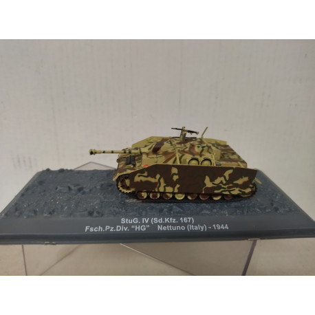 Sd.Kfz.167 STUG IV 1944 Pz.DIV. HG NETTUNO ITALY 1:72 ALTAYA IXO DEFECT/PEANA ROTA