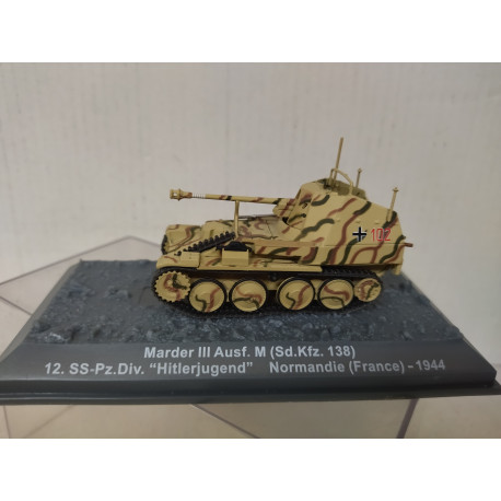 Sd.kfz.138 MARDER III Ausf M 1944 NORMANDIE GERMANY WW 2 1:72 ALTAYA IXO