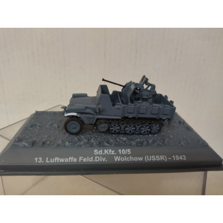 Sd.kfz.10/5 1943 13.LUFTWAFFE FELD.DIV.GERMANY WW 2 1:72 ALTAYA IXO