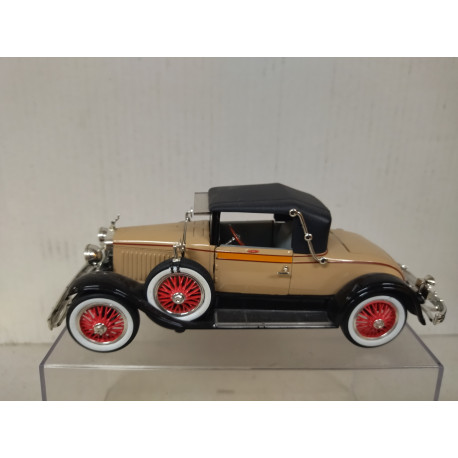 CADILLAC 314 1927 ROADSTER BEIGE 1:32 ROAD SIGNATURE NO BOX