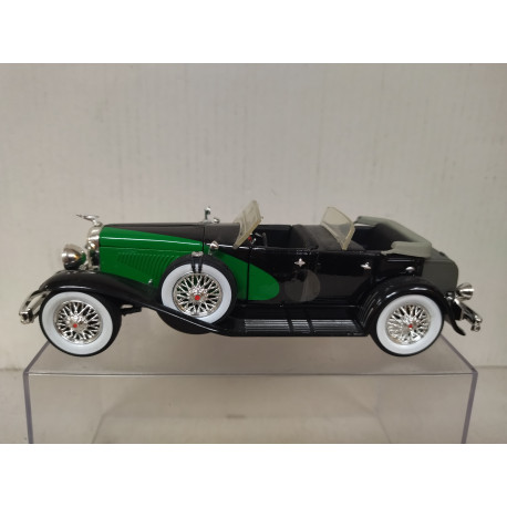 DUESENBERG MODEL J 1934 OPEN GREEN 1:32 ROAD SIGNATURE NO BOX