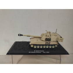 M109 A6 PALADIN 2003 IRAQ 4th INFANTRY DIVISION 1:72 ALTAYA IXO