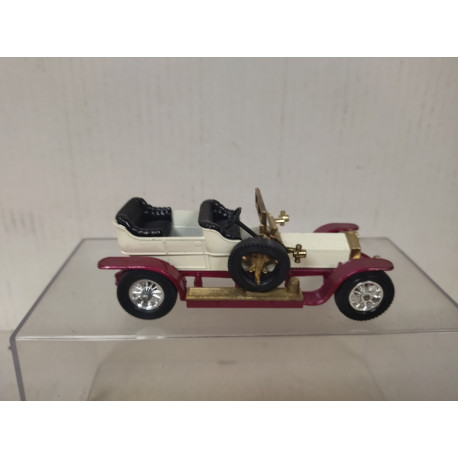 ROLLS ROYCE SILVER GHOST 1907 WHITE 1:55 MATCHBOX YESTERYEAR Y-15 NO BOX