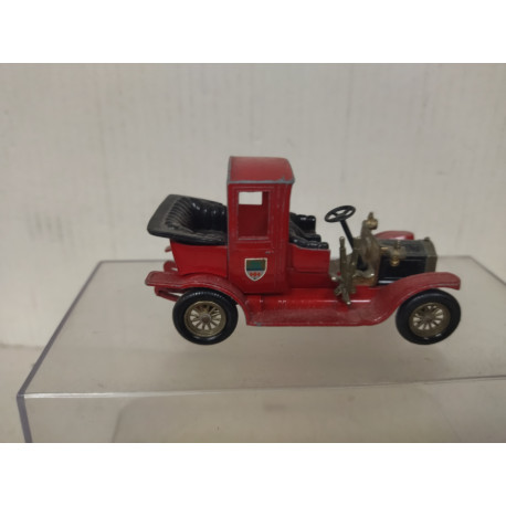 PACKARD LANDAULET 1912 RED 1:50 MATCHBOX YESTERYEAR Y-11 NO BOX