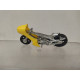 MOTO/BIKE PINK PANTHER YELLOW apx 1:64 CORGI JUNIORS 19 NO BOX