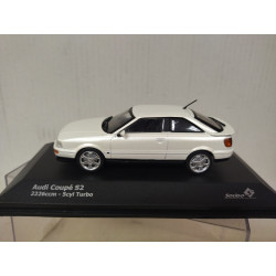 AUDI COUPE S2 WHITE 1:43 SOLIDO