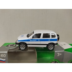 CHEVROLET NIVA POLICE RUSSIA 1:60/apx 1:64 WELLY