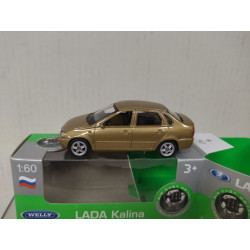 LADA KALINA/VAZ-1118 GOLD 1:60/apx 1:64 WELLY AUTOTIME COLLECTION